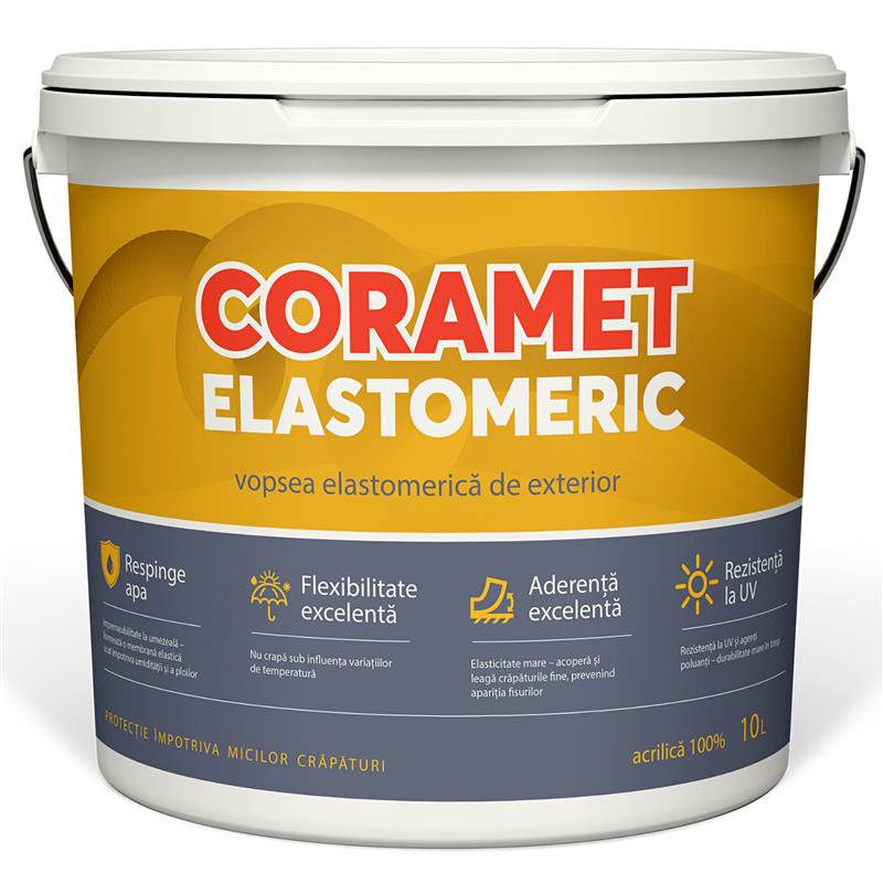 Coramet Elastomeric Vopsea Lavabila 