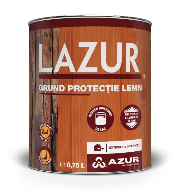 Grund Lazur 2in1  protectie lemn