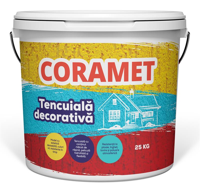 Tencuiala decorativa Coramet Fatada bob de orez