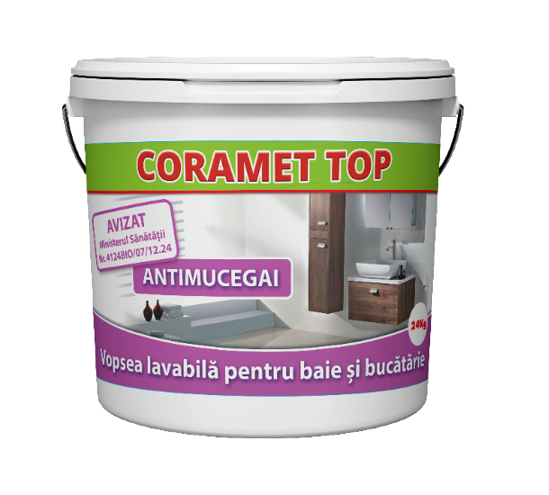 Coramet Top Antimucegai vopsea lavabila